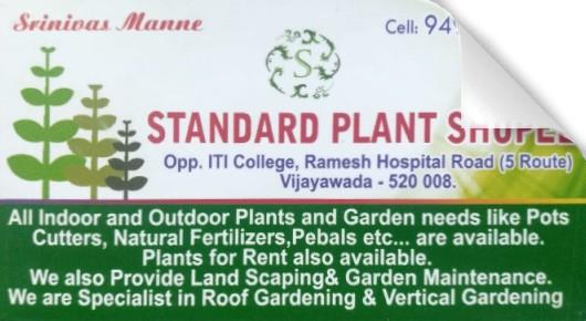 Landscaping Works in Vijayawada (Bezawada) : Standard Plant Shopee in ITI College