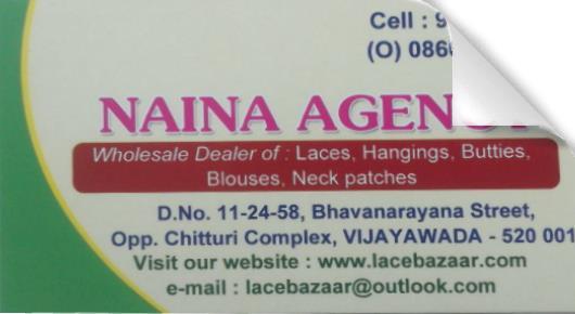 Naina Agency in Bhavannarayana Street, Vijayawada