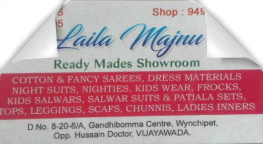 Laila Majnu Ready mades showroom in Bhavannarayana Street, vijayawada