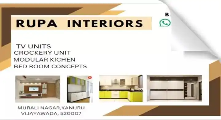 Interior Designers in Vijayawada (Bezawada) : Rupa Interiors in Kanuru