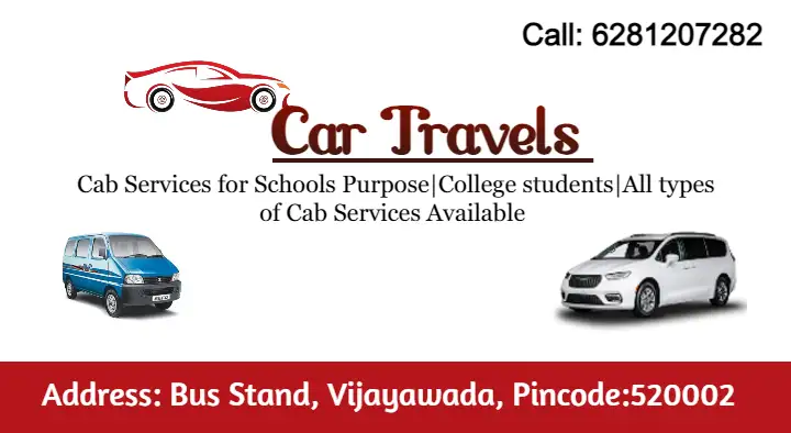 Cab Services in Vijayawada (Bezawada) : Car Travels in Bus Stand