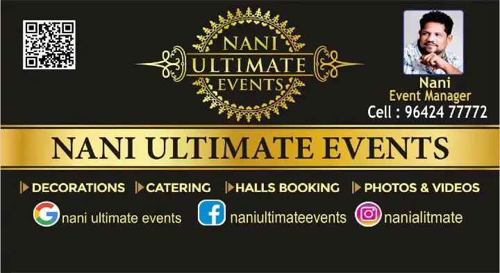 Nani Ultimate Events in Patamata, Vijayawada