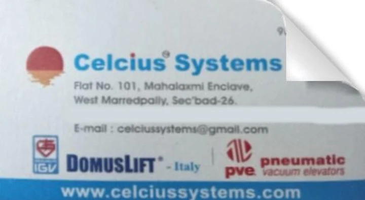 Celcius Systems in Bandar Road, Vijayawada