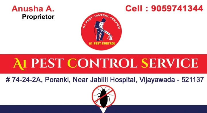 A1 Pest Control Services in Poranki, Vijayawada