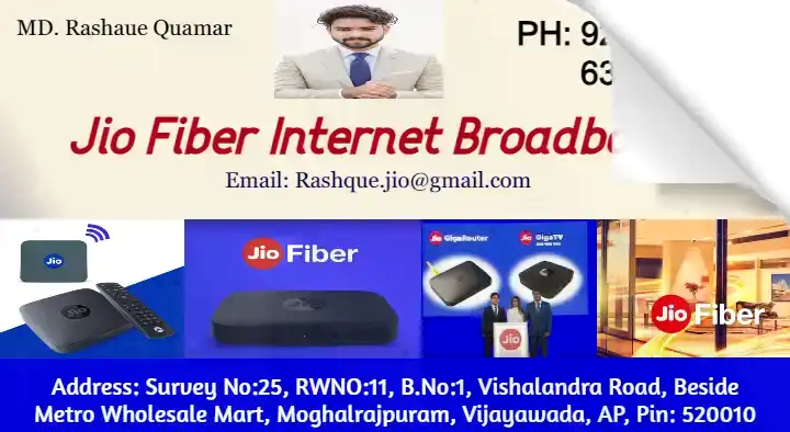 All Dth Sales And Services in Vijayawada (Bezawada) : Jio Fiber Internet Broadband in Moghalrajpuram