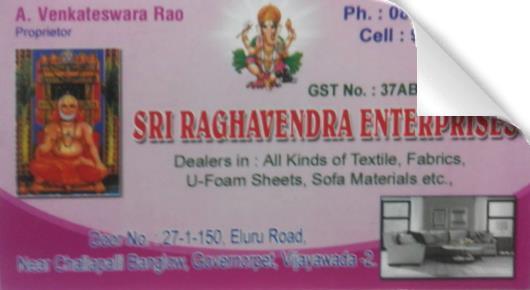 Sofa Repair Works in Vijayawada (Bezawada) : Sri Raghavendra Enterprises in Governerpet