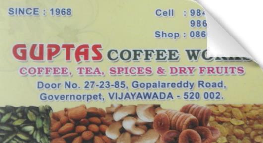Guptas Coffee Works in Governorpet, vijayawada