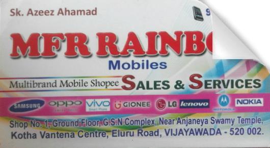 MFR Rainbow Mobiles in Eluru Road, Vijayawada