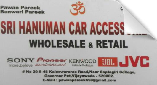Car Decors in Vijayawada (Bezawada) : Sri Hanuman Car Accessories in Governorpet