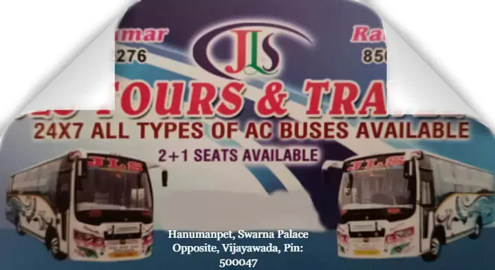 Bus Tour Agencies in Vijayawada (Bezawada) : JLS Tours and Travels in Hanumanpet