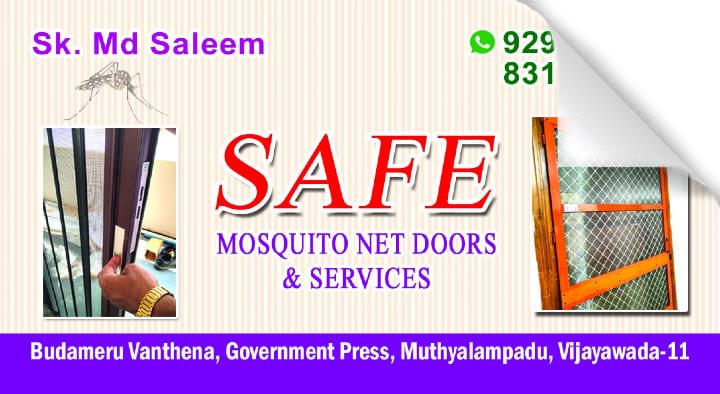 Mosquito Net Products Dealers in Vijayawada (Bezawada) : Safe Mesh Doors in Muthyalampadu
