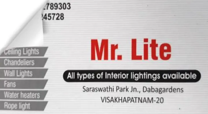 Mr Lite in Dabagardens, Visakhapatnam