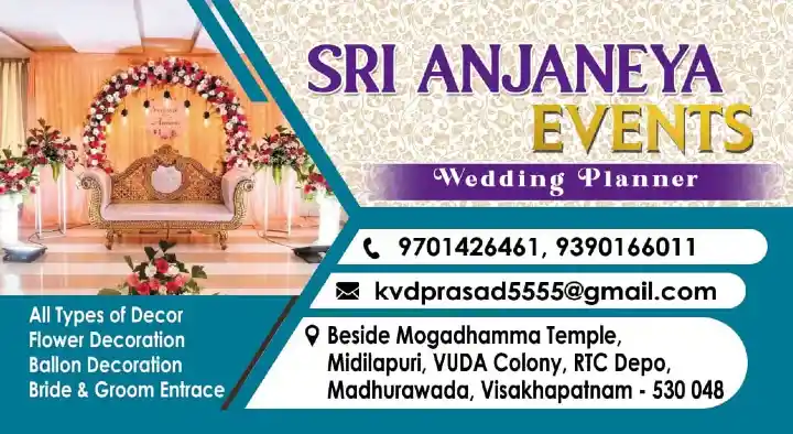 Sri Anjaneya Events in Madhurawada, Visakhapatnam