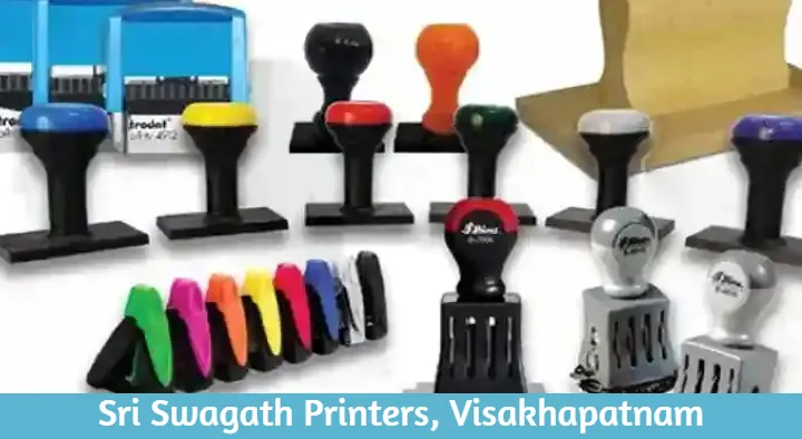 Stamps And Id Cards Manufacturers in Visakhapatnam (Vizag) : Sri Swagath Printers in kancharapalem