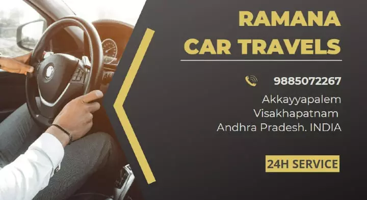 Opting Drivers in Visakhapatnam (Vizag) : Ramana Car Travels in Akkayyapalem