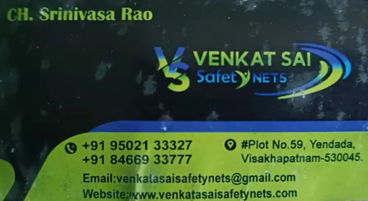 Coconut Safety Net Dealers in Visakhapatnam (Vizag) : Venkatasai Safety Nets in Yendada