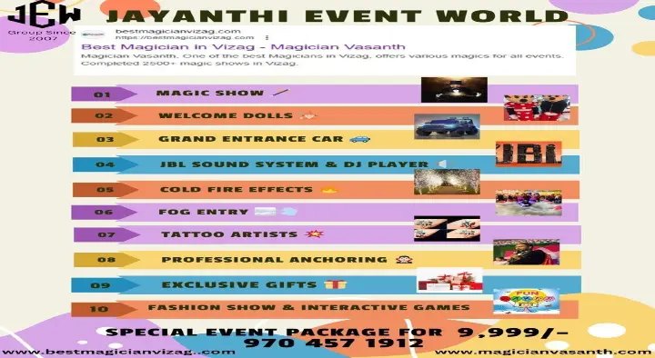 Jayanthi Event World in Auto Nagar