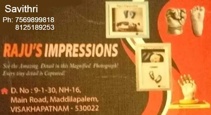 3D Casting For Baby Hands And Leg Impressions in Visakhapatnam (Vizag) : Rajus Impressions in Maddilapalem