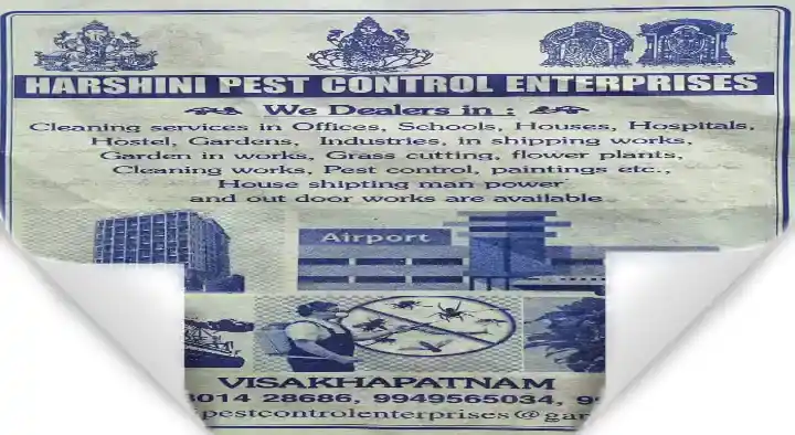 Pre Construction Pest Control Service in Visakhapatnam (Vizag) : Harshini Pest Control Enterprises in NAD New Road