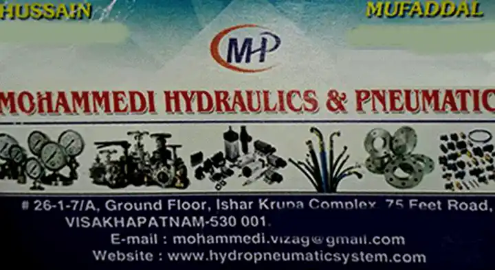 Hydraulics in Visakhapatnam (Vizag) : Mohammedi Hydraulics Pneumatic in Akkayyapalem