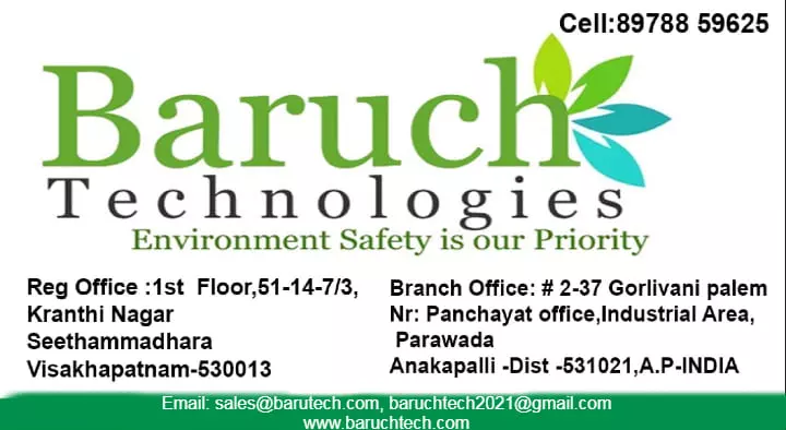 Fire Safety Equipment Dealers in Visakhapatnam (Vizag) : Baruch Technologies in Seethammadhara