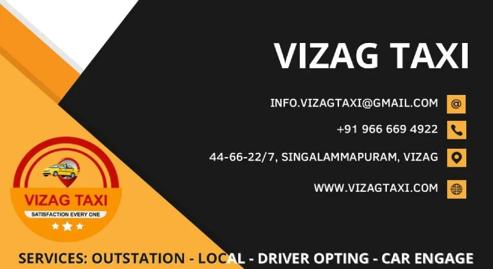 Tours And Travels in Visakhapatnam (Vizag) : Vizag Taxi in Singalammapuram 