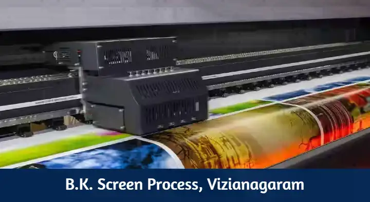 Printing Accessories And Material Dealers in Vizianagaram  : B.K. Screen Process in Ambatasatram Junction