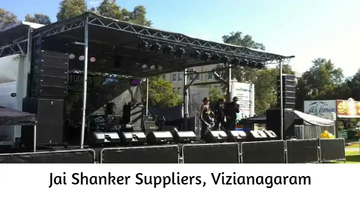 Event Equipment Suppliers in Vizianagaram  : Jai Shanker Suppliers in Gurajada Road
