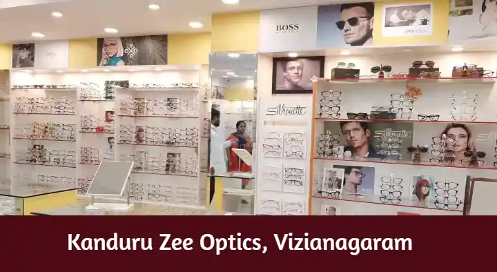 Optical Shops in Vizianagaram  : Kanduru Zee Optics in MG Road