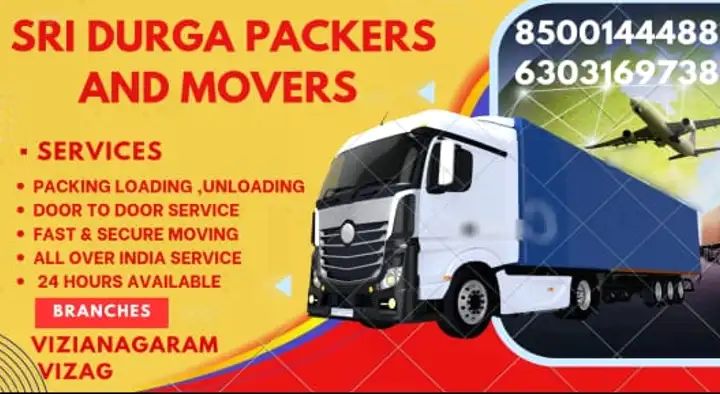Packing And Moving Companies in Vizianagaram  : Sridurga Packers and Movers in Indira Nagar