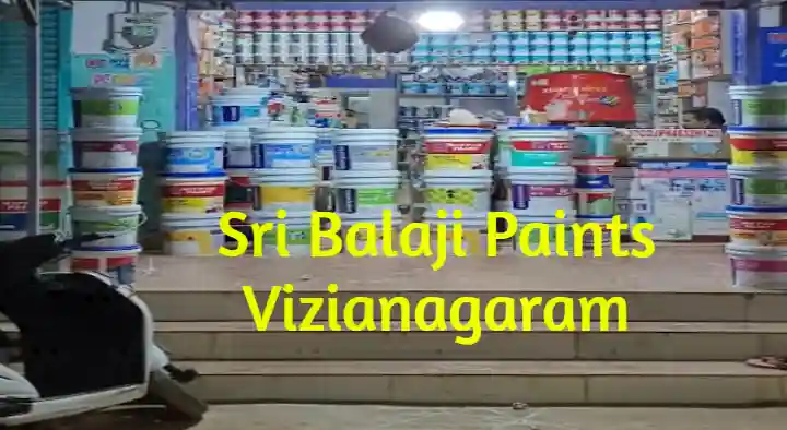 Paint Shops in Vizianagaram  : Sri Balaji Paints in Shivalayam Road
