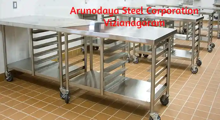 Stainless Steel Works in Vizianagaram  : Arunodaya Steel Corporation in AG Road