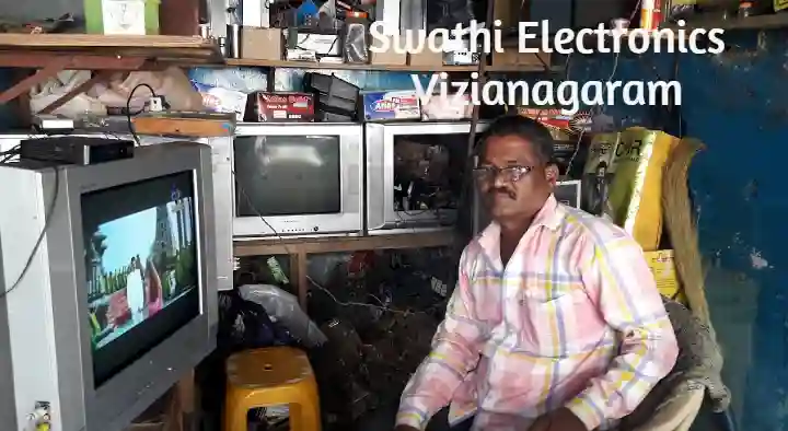 Television Repair Services in Vizianagaram  : Swathi Electronics in Balaji Nagar