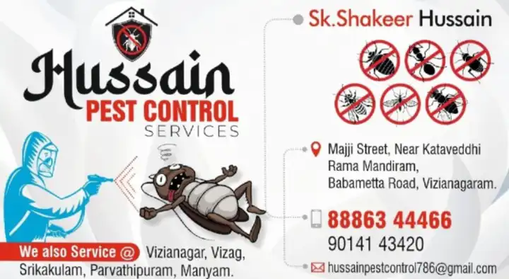 Hussain Pest Control Services in Babametta Road, Vizianagaram