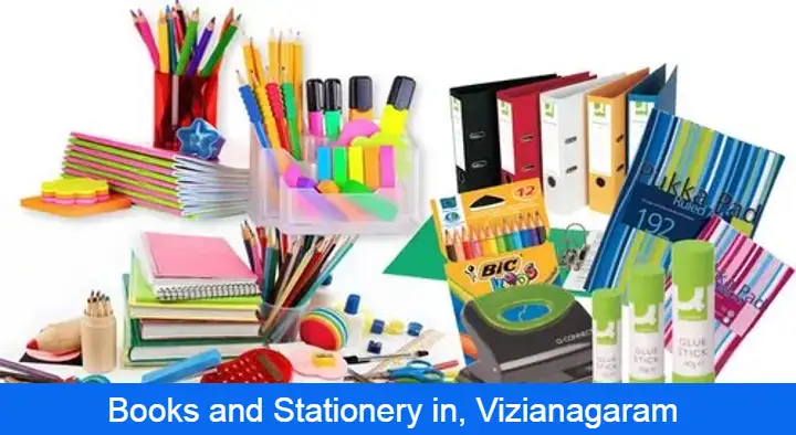 Books And Stationery in Vizianagaram  : Jai Bhikshu Agencies in MG Road