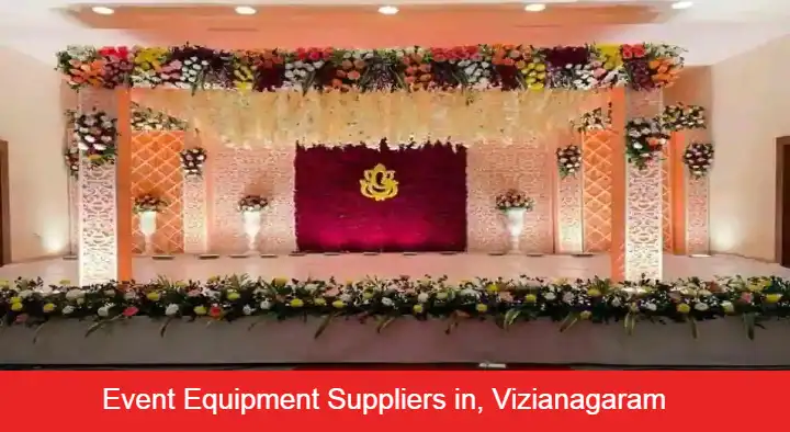 Event Equipment Suppliers in Vizianagaram  : Vijaya Suppliers in Chinna Veedhi