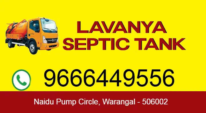 Lavanya Septic Tank in Naidu Circle