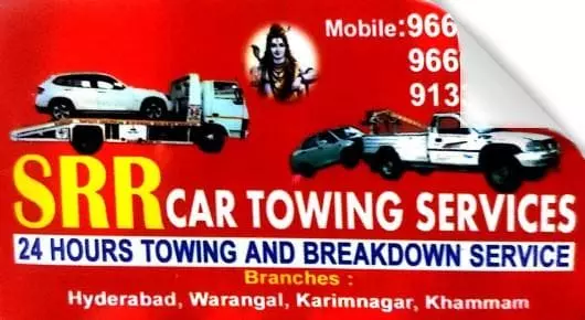 Vehicle Towing Service in Warangal  : SRR Car Towing Services in Mulugu Road