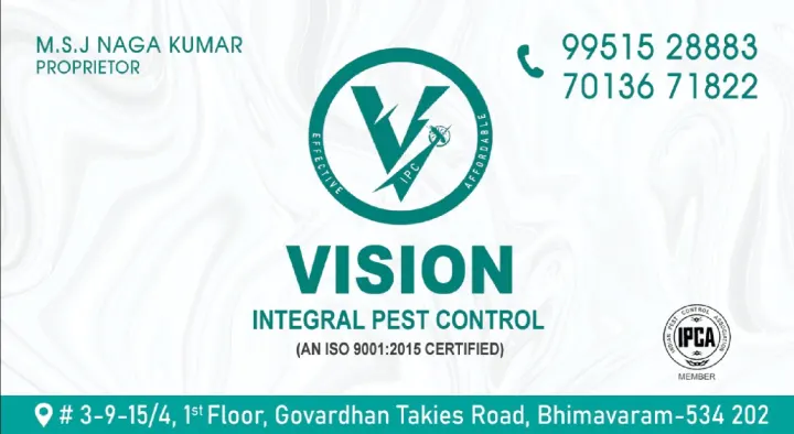 Pest Control Service For Rats in West_Godavari  : Vision Integral Pest Control in Bhimavaram