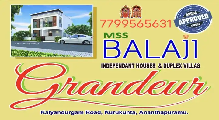 MSS Balaji Grandeur in Kalyandurgam Road