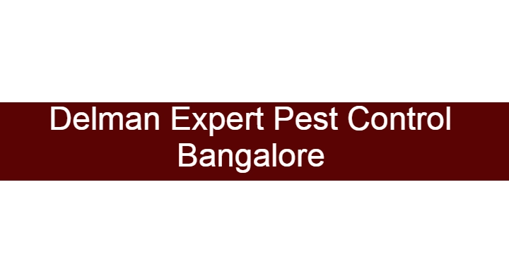 DelmanExpert Pest Control in HSR Layout, Bangalore