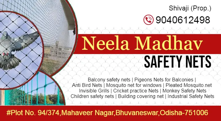 Neela Madhav Safety Nets in Mahaveer Nagar, Bhubaneswar