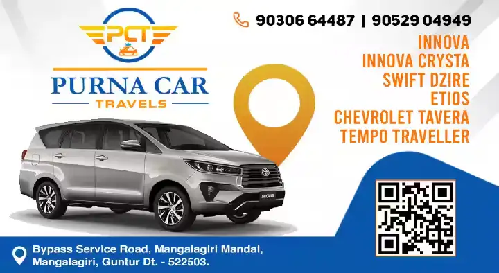 Purna Car Travels in Mangalagiri