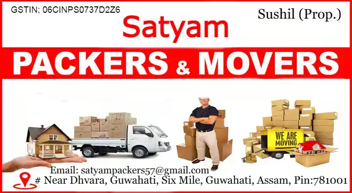 Mini Transport Services in Guwahati  : Satyam Packers and Movers in Six Mile