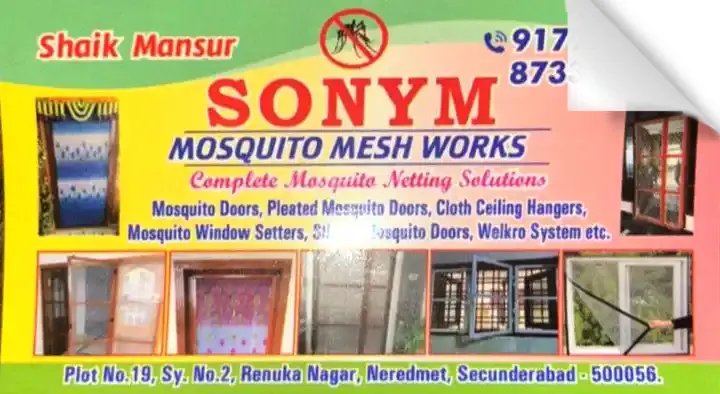 Sonym Mosquito Mesh Works in Secunderabad, Hyderabad