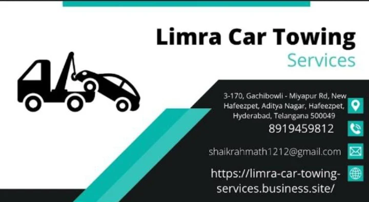 Limra Car Towing Services in Hafeezpet, Hyderabad