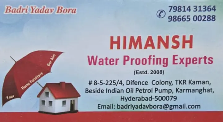 Himansh Water Proofing Experts in Karmanghat