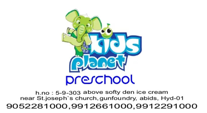 Kids Planet Preschool in Abids