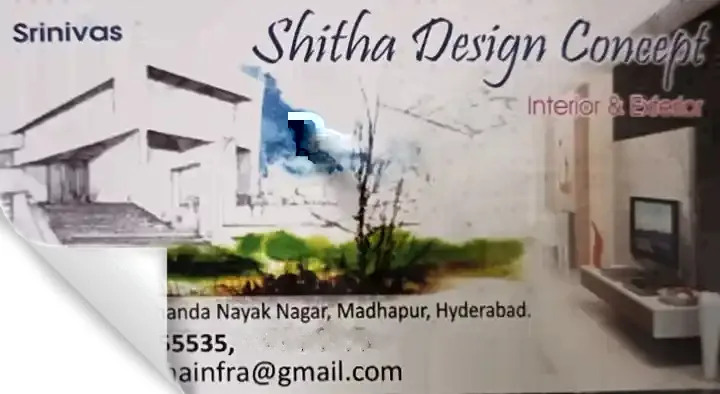 Shitha Design Concept (Interior and Exterior) in Madhapur, Hyderabad