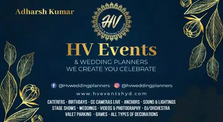 Corporate Event Planners in Hyderabad  : HV Events and Wedding Planners in Secunderabad